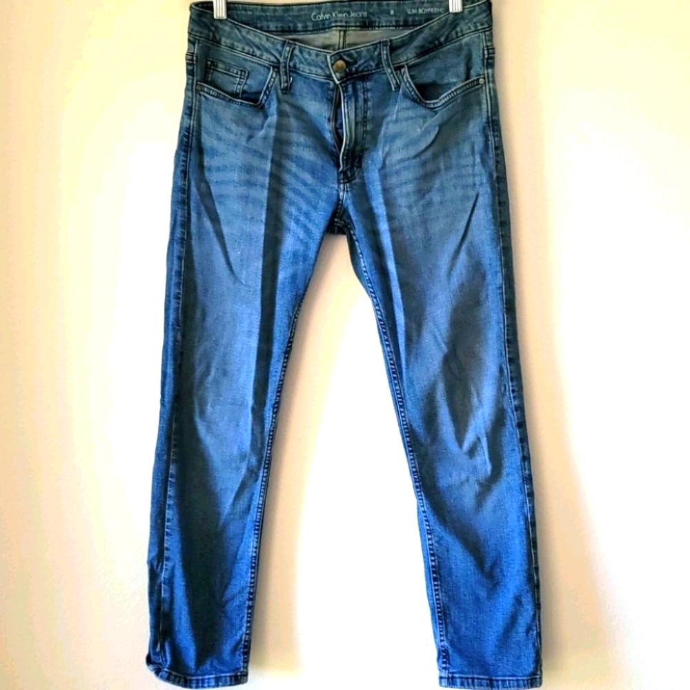 Calvin Klein Slim Boyfriend Jeans Size 8